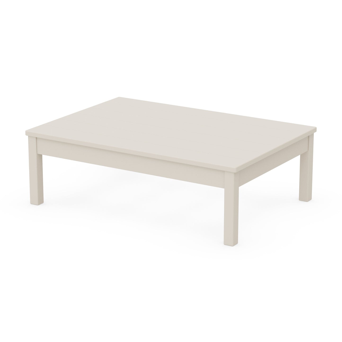 POLYWOOD 33" x 47" Coffee Table — Sand