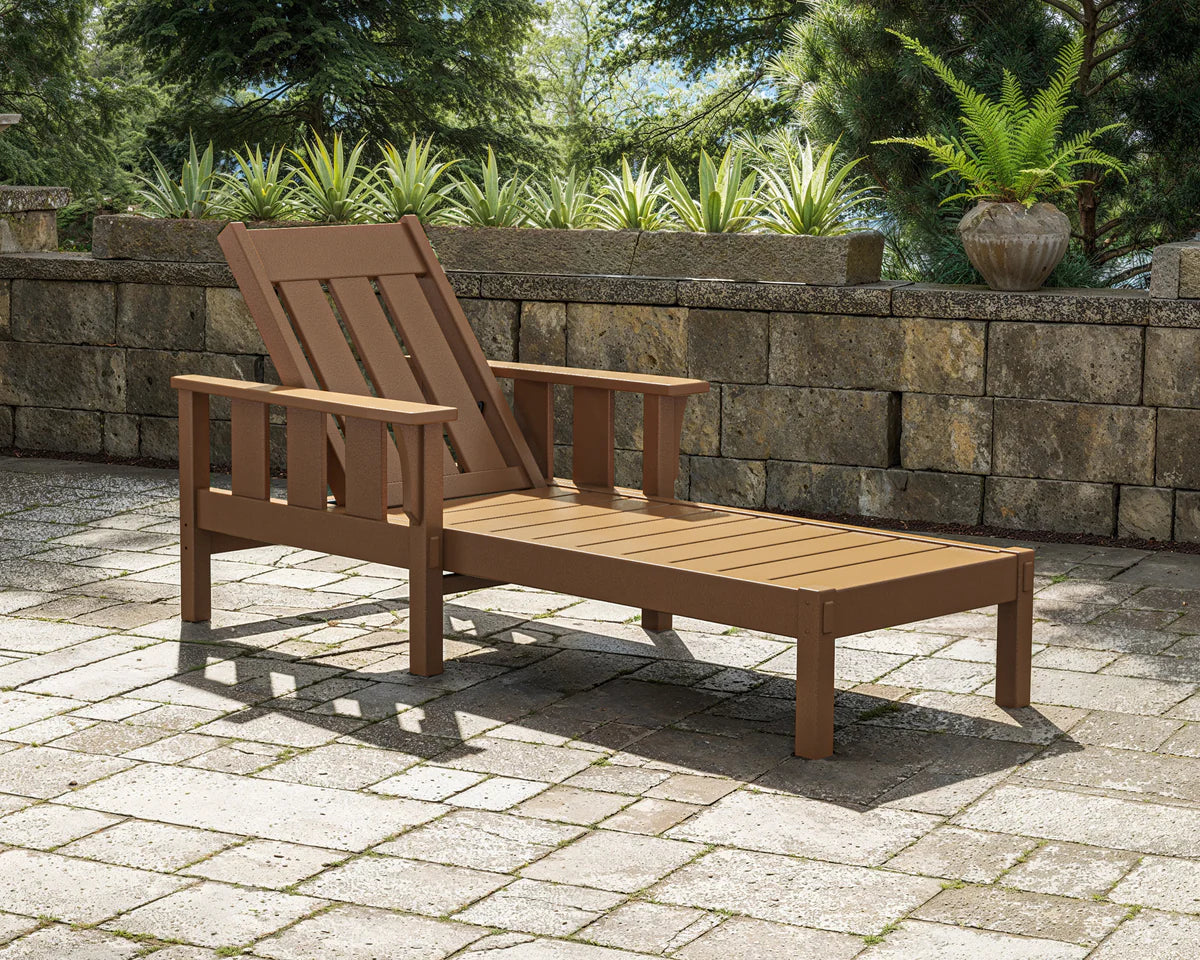 Polywood - Acadia Chaise Lounge - FREE SHIPPING
