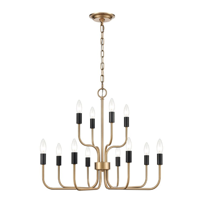 EPPING AVENUE 24'' WIDE 12-LIGHT CHANDELIER - FREE SHIPPING !!!