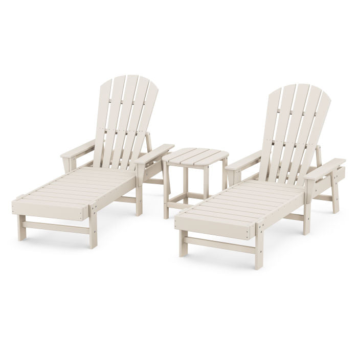 POLYWOOD South Beach Chaise 3-Piece Set FREE SHIPPING