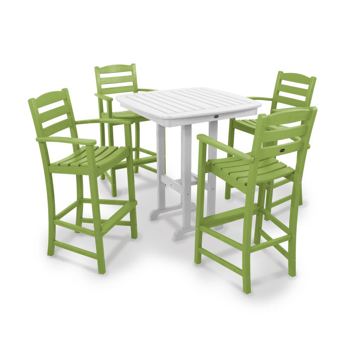 POLYWOOD La Casa Café 5-Piece Bar Set FREE SHIPPING