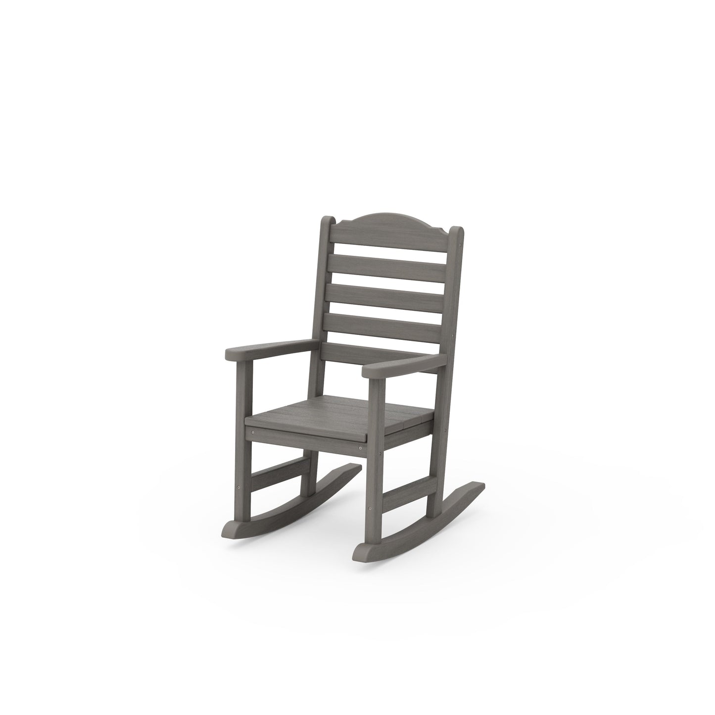 POLYWOOD Savannah Kids Rocking Chair — Driftwood