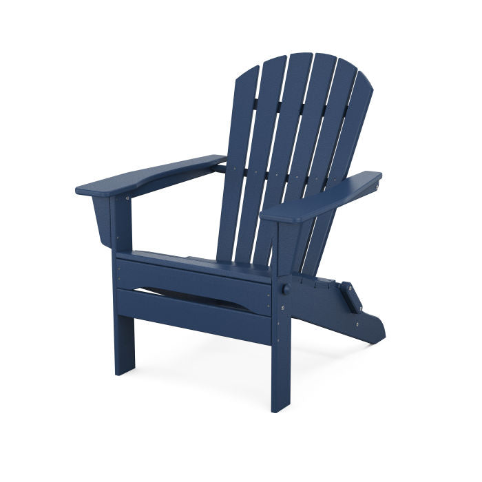 POLYWOOD South Beach Folding Adirondack Chair FREE SHIPPING