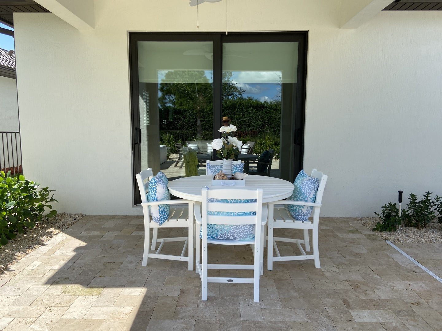 Polywood - La Casa Café 5-Piece Arm Chair Dining Set - FREE SHIPPING