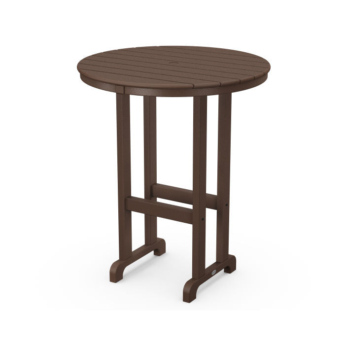POLYWOOD 36" Round Farmhouse Bar Table FREE SHIPPING