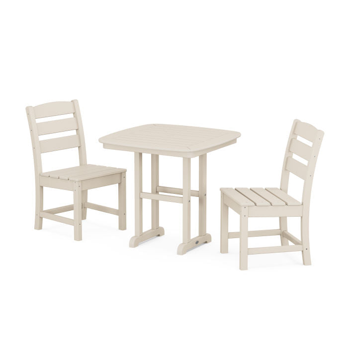 POLYWOOD Lakeside Side Chair 3-Piece Dining Set FREE SHIPPING