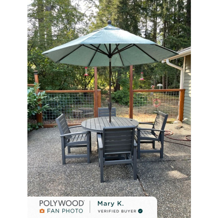 Polywood - 9' Tilt Market Umbrella & Base - FREE SHIPPING