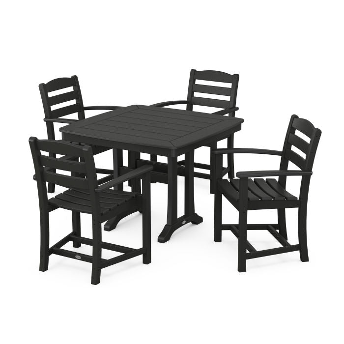 POLYWOOD La Casa Café 5-Piece Dining Set with Trestle Legs FREE SHIPPING