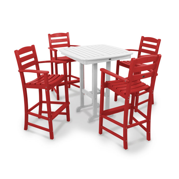 POLYWOOD La Casa Café 5-Piece Bar Set FREE SHIPPING
