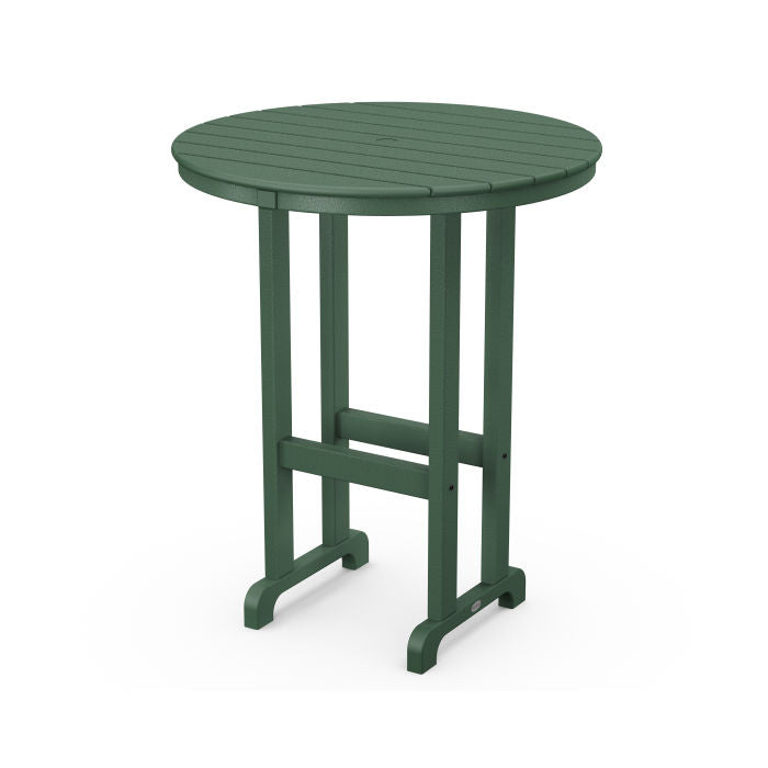 POLYWOOD 36" Round Farmhouse Bar Table FREE SHIPPING