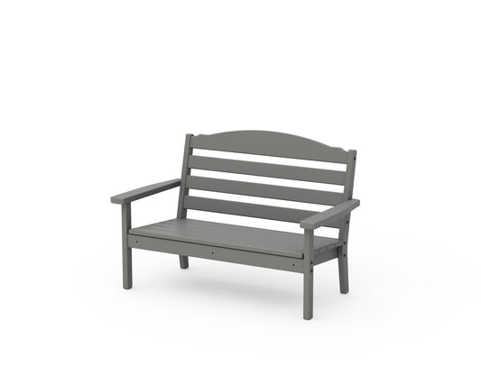 POLYWOOD Savannah Kids Bench — Slate Grey