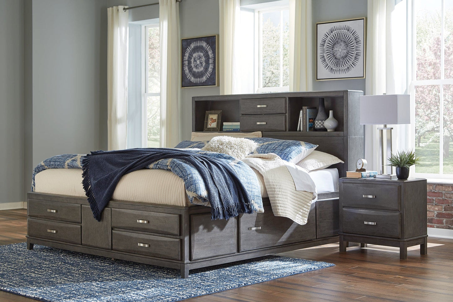 Ashley Express - Caitbrook Storage Bed With 8 Drawers