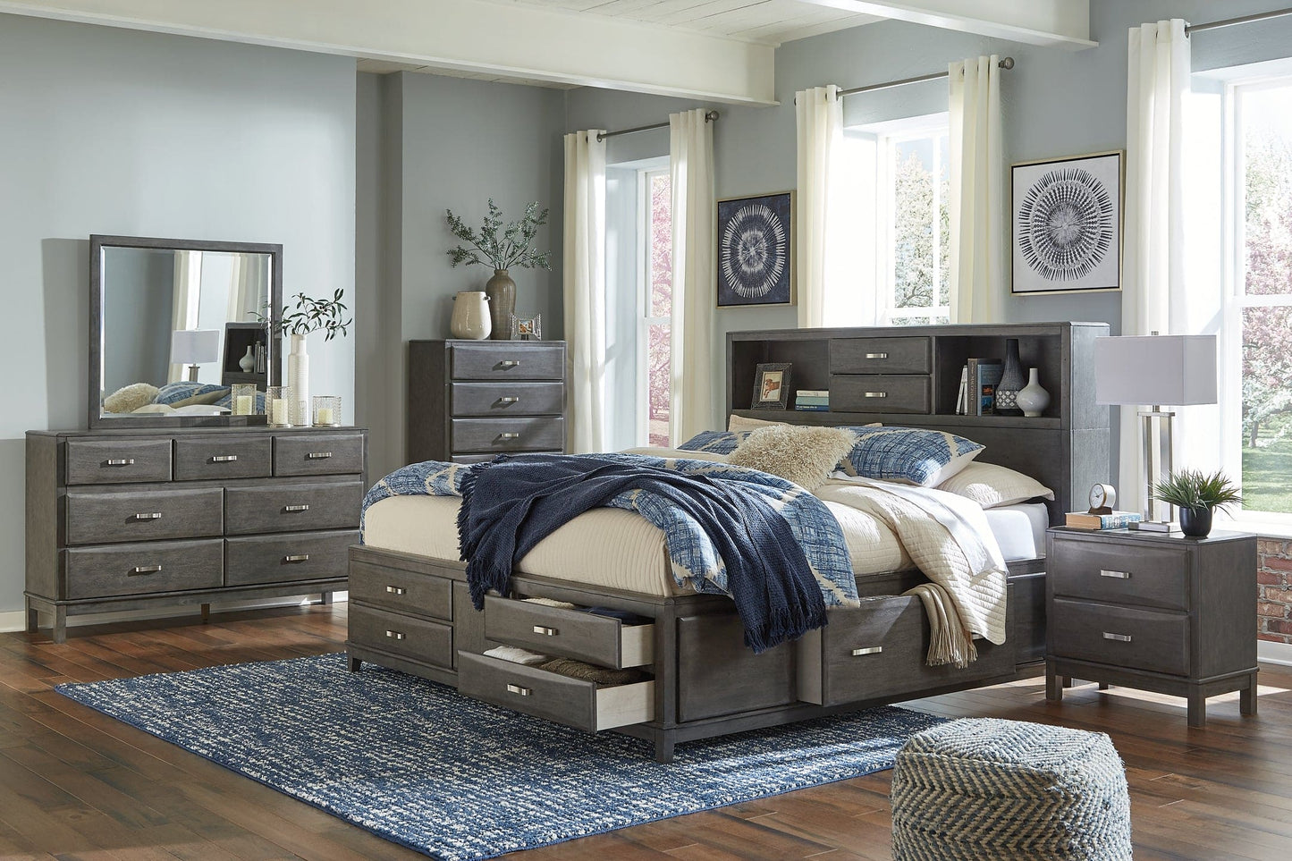 Ashley Express - Caitbrook Storage Bed With 8 Drawers