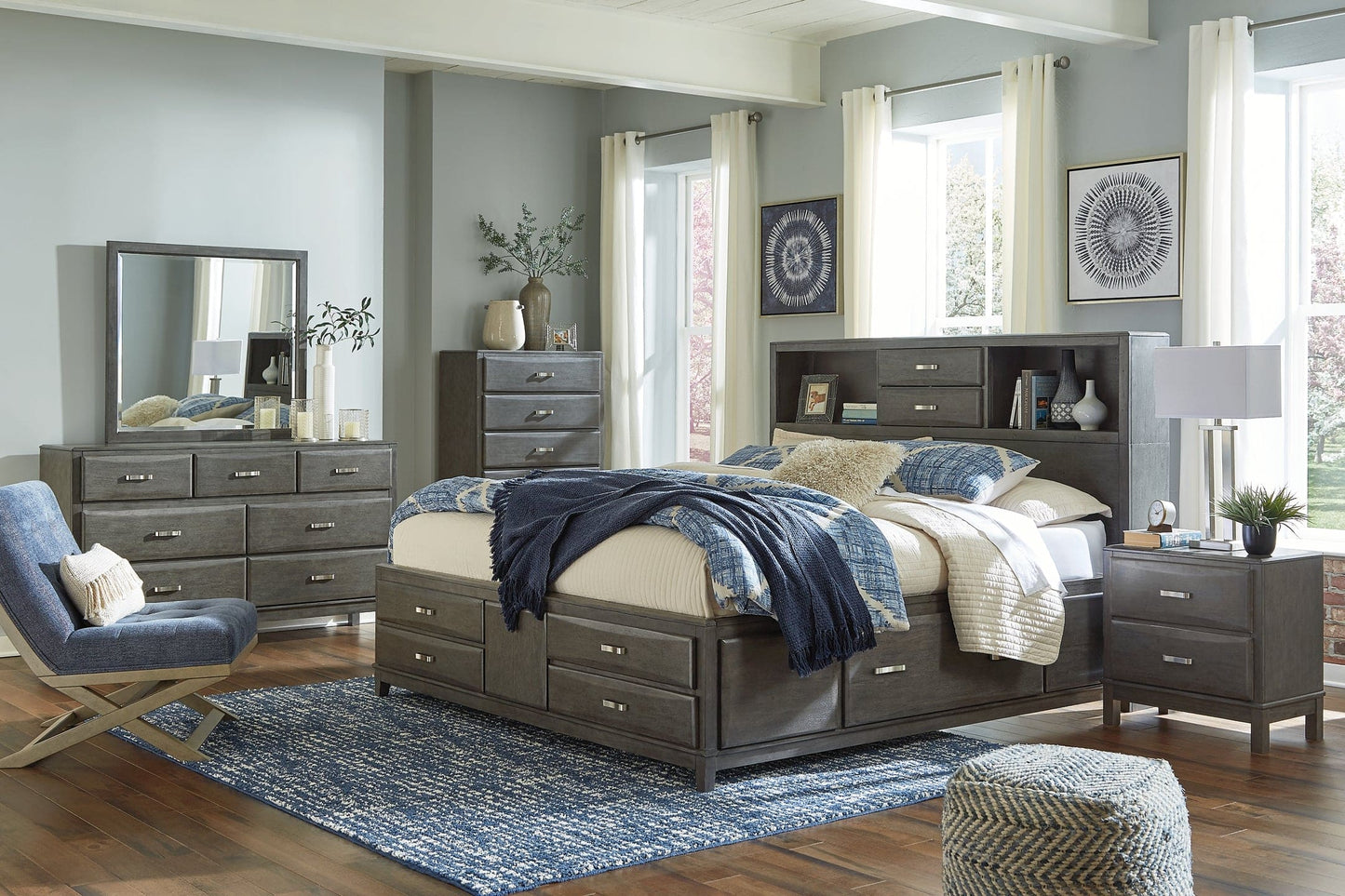 Ashley Express - Caitbrook Storage Bed With 8 Drawers