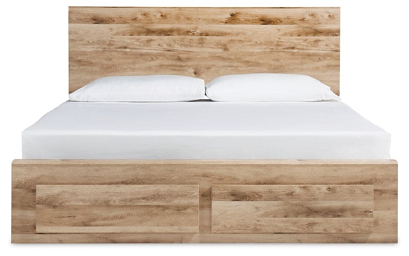Hyanna Panel Storage Bed With 1 Under Bed Storage Drawer