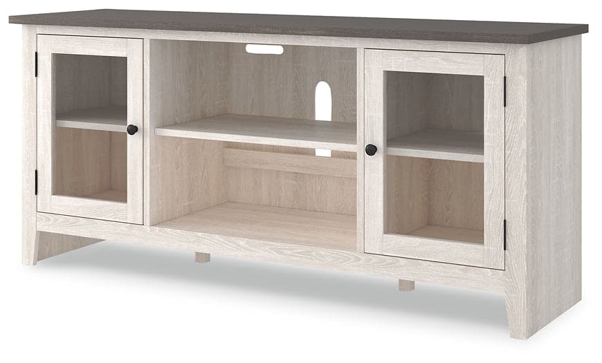 Ashley Express - Dorrinson LG TV Stand w/Fireplace Option