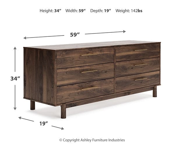 Ashley Express - Calverson Six Drawer Dresser