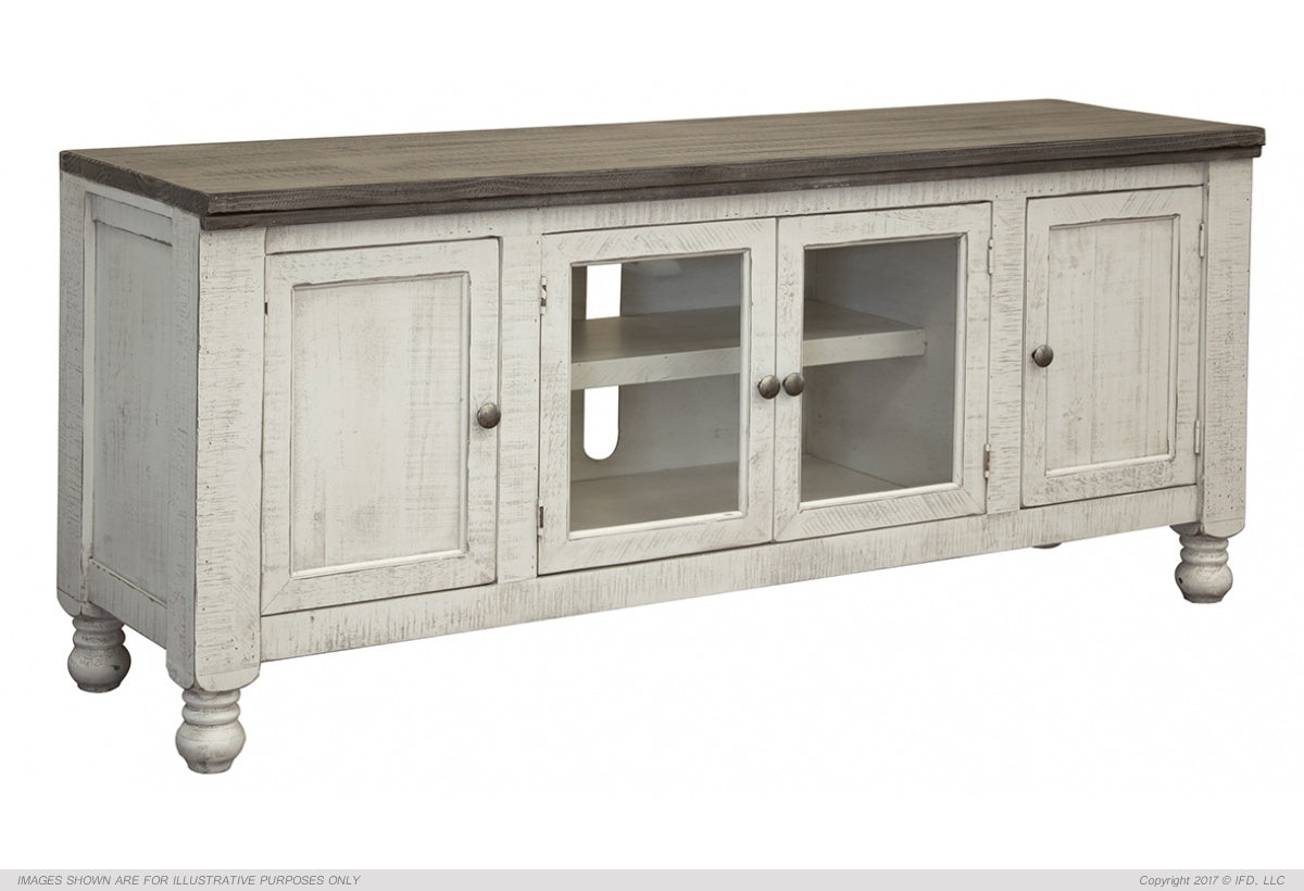 4 Door TV Stand for Wall Unit
