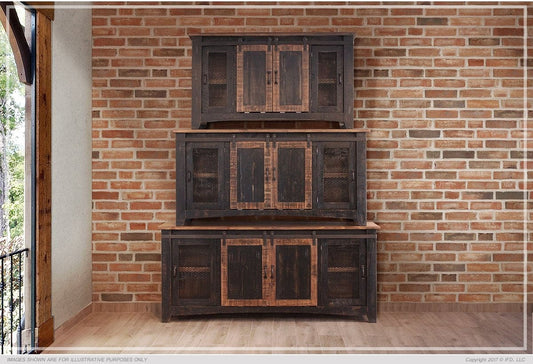 70" TV Stand w/4 doors & Shelves