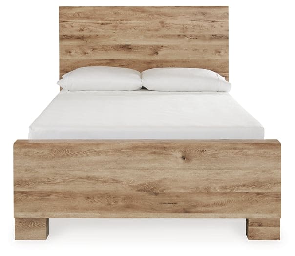 Hyanna Panel Bed With 1 Side Storage
