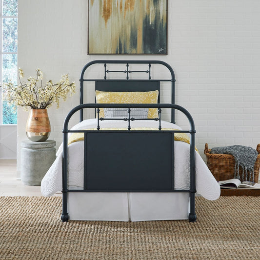 Vintage Series - Full Metal Bed - Navy