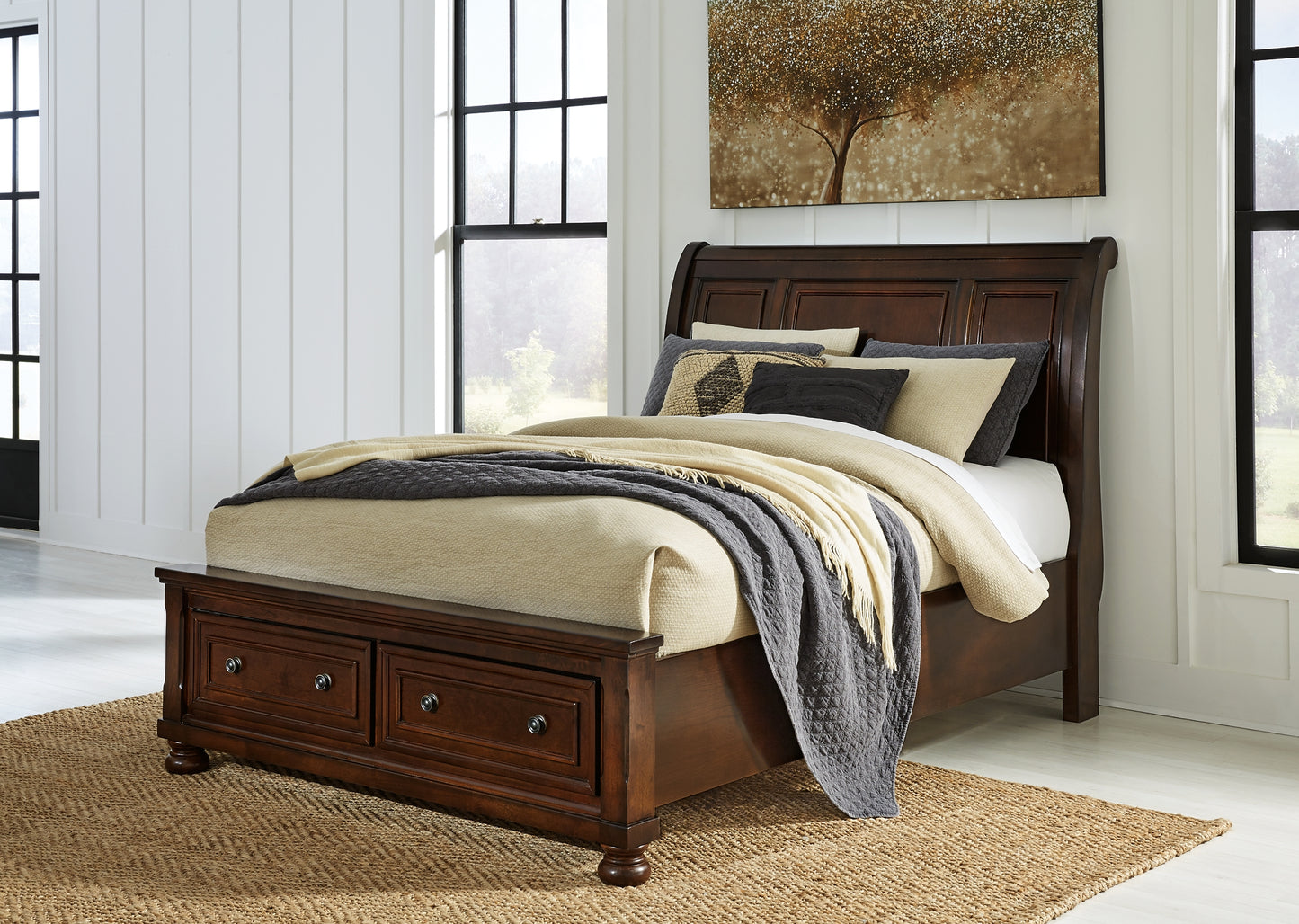 Ashley Express - Robbinsdale Sleigh Bed With Storage