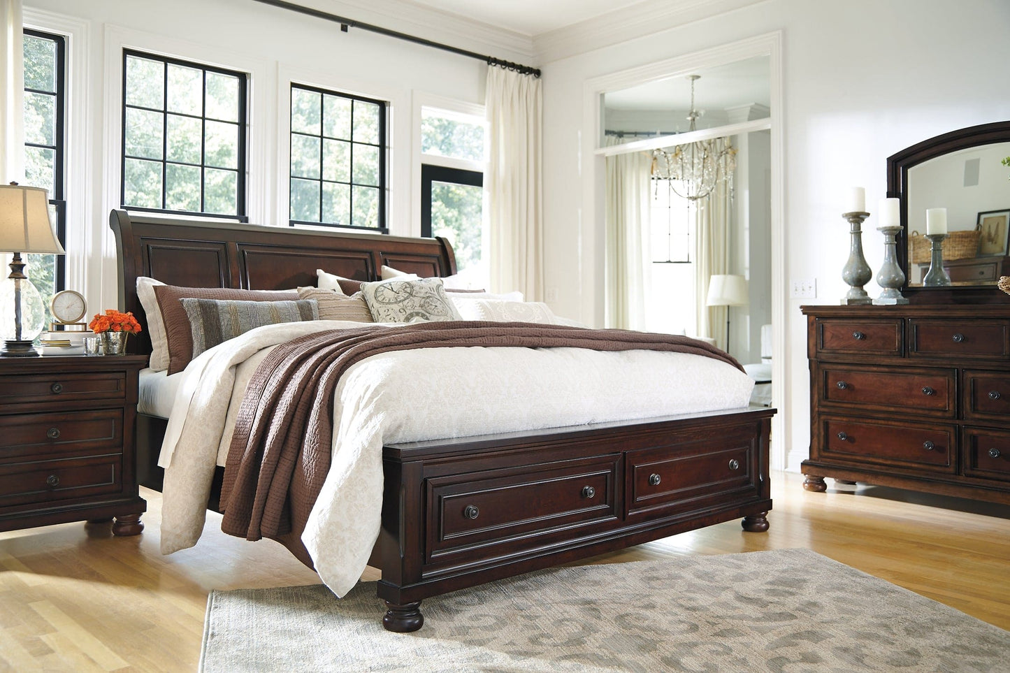 Ashley Express - Robbinsdale Sleigh Bed With Storage