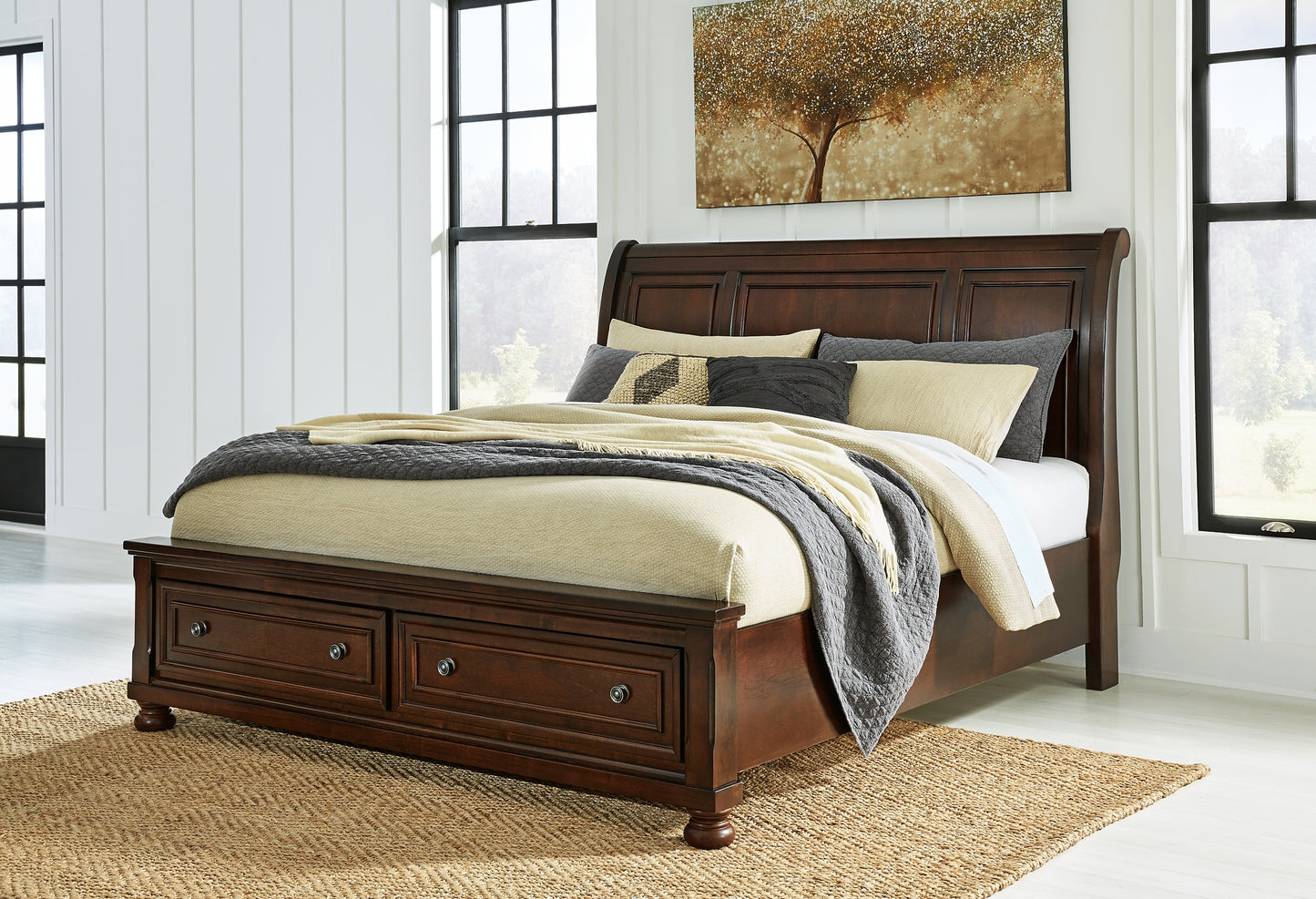 Ashley Express - Robbinsdale Sleigh Bed With Storage