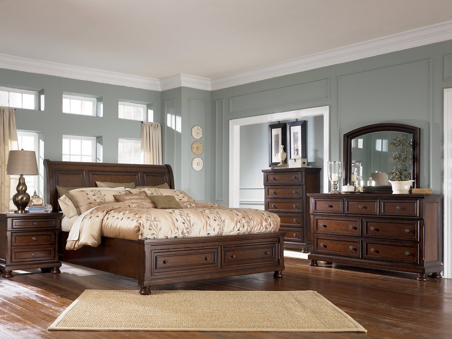 Ashley Express - Robbinsdale Sleigh Bed With Storage