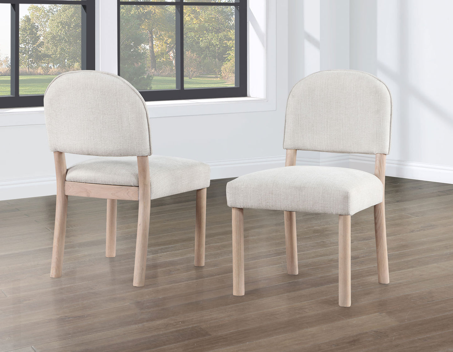Gabby 5-Piece 48-inch Round Dining Set
(Table & 4 Side Chairs)