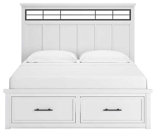 Ashbryn  Panel Storage Bed