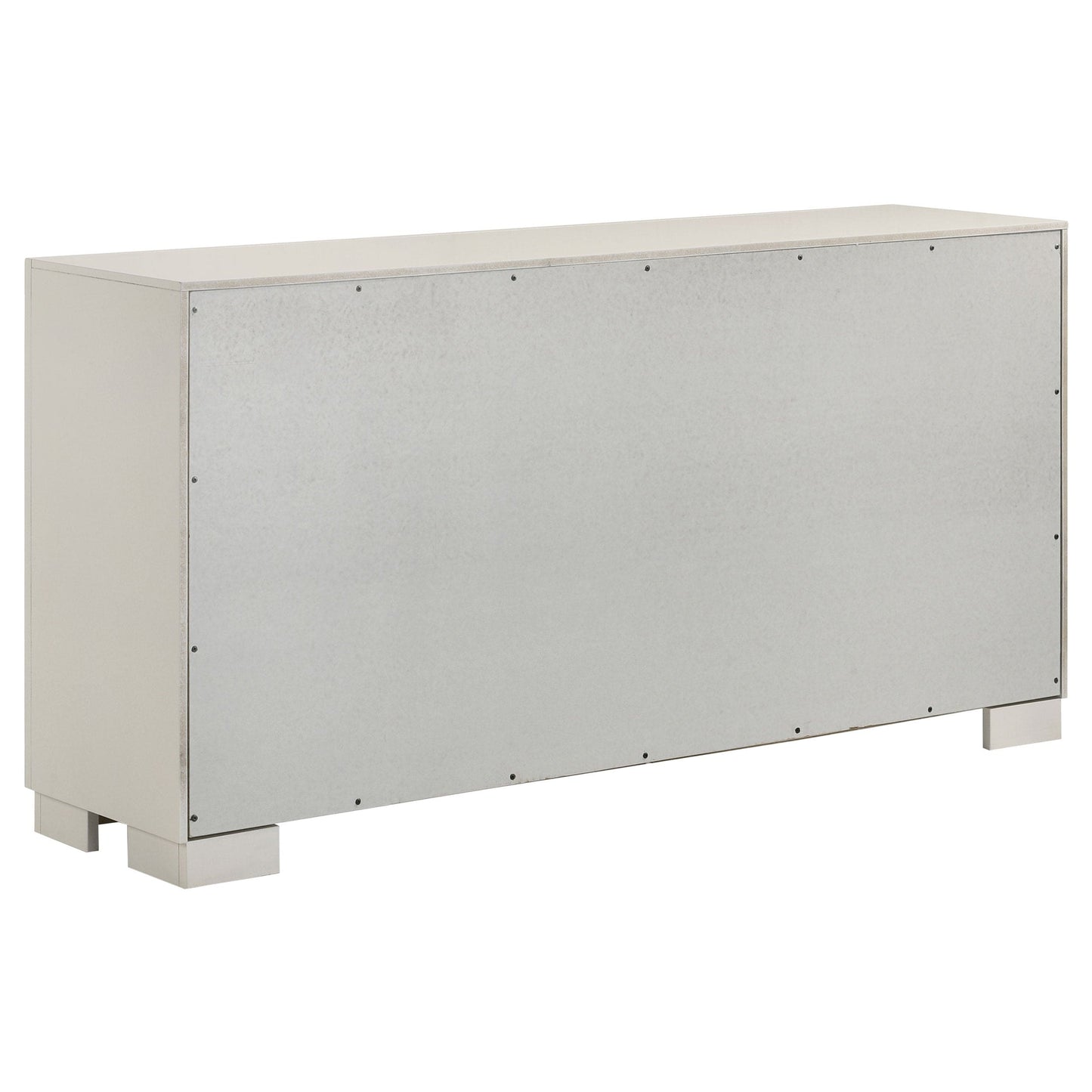 Jessica 4-piece Queen LED Bedroom Set Snow White