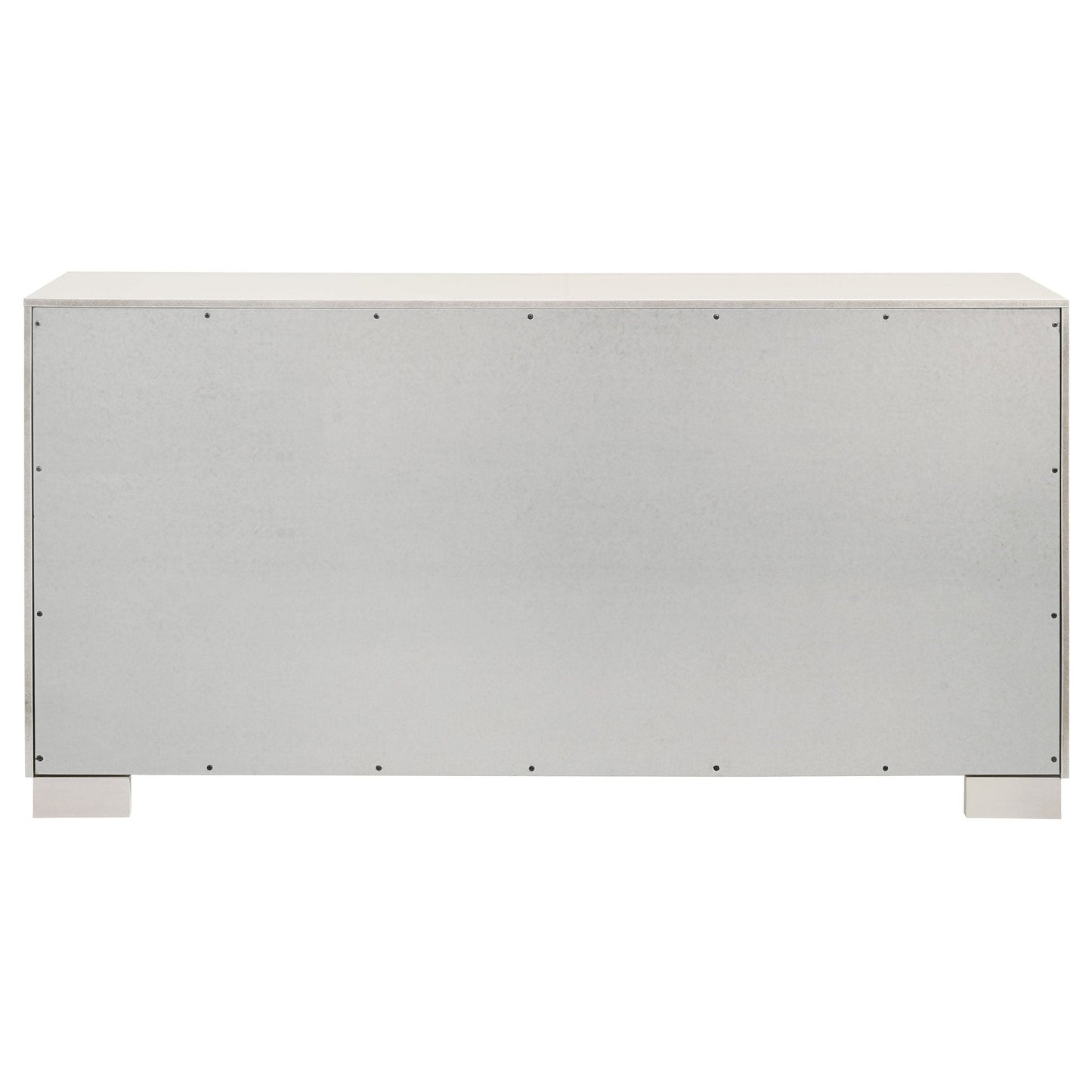 Jessica 6-drawer Dresser Snow White