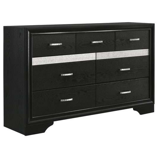 Miranda 9-drawer Dresser Black