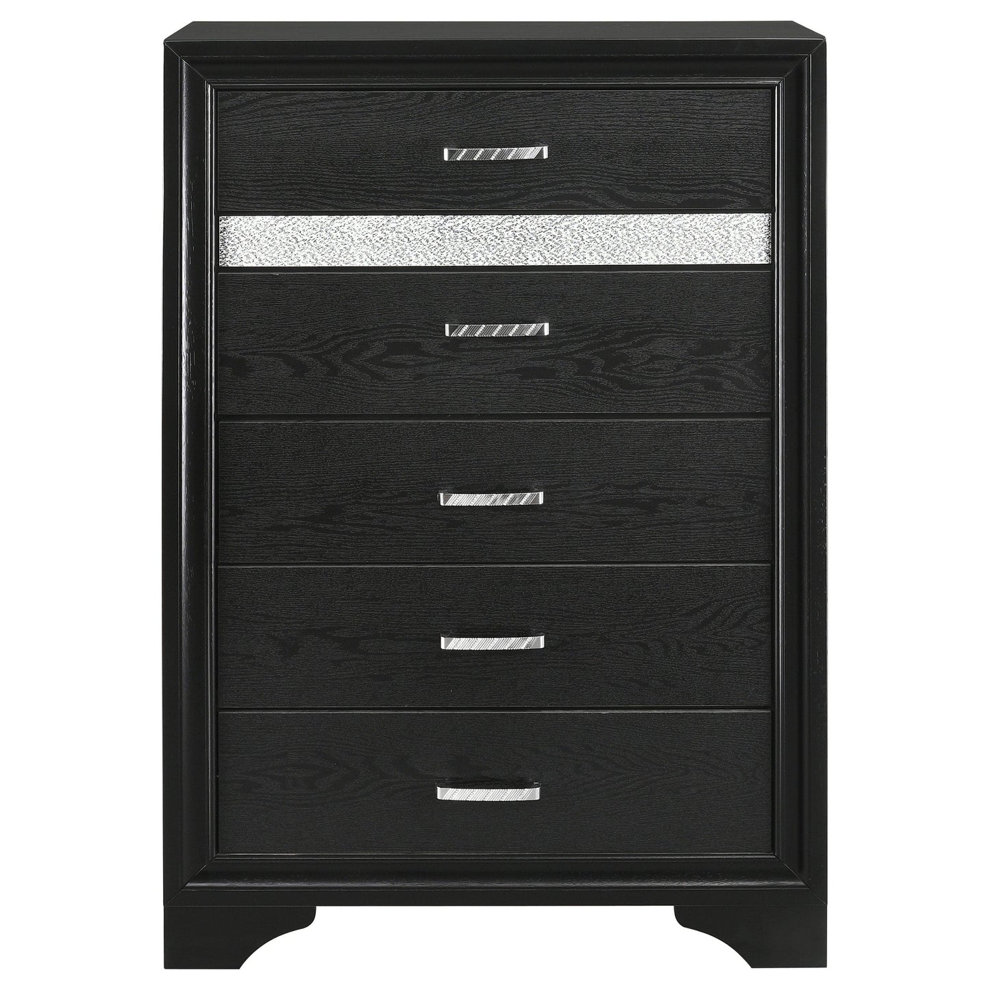 Miranda 6-drawer Bedroom Chest Black