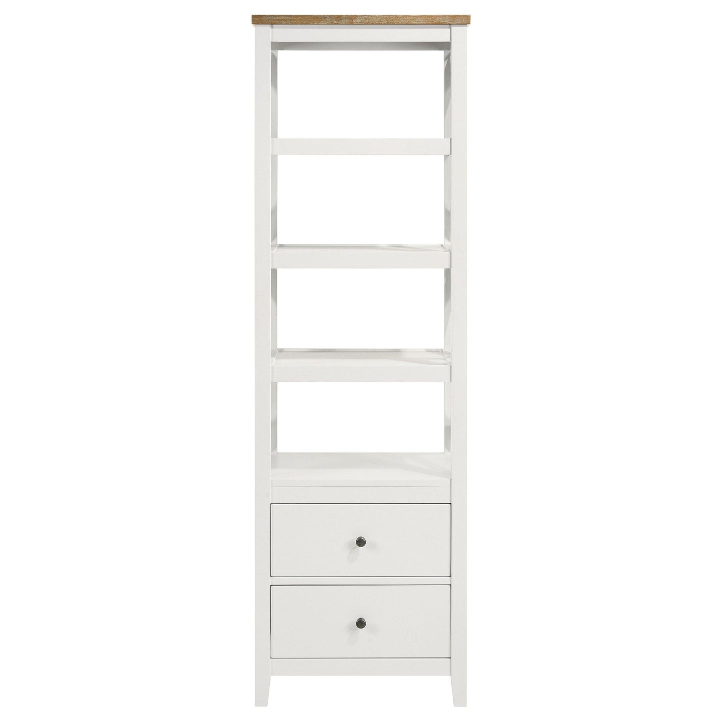 Hollis 3-piece 67-inch TV Stand Entertainment Center White