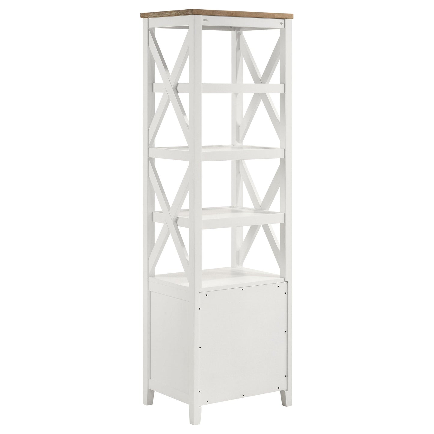 Hollis 3-piece 67-inch TV Stand Entertainment Center White