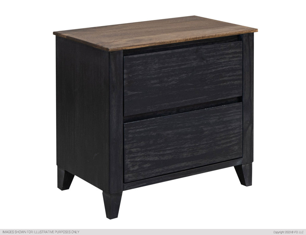 2 Drawers, Nightstand.