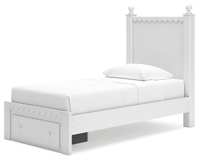 Mollviney  Panel Storage Bed