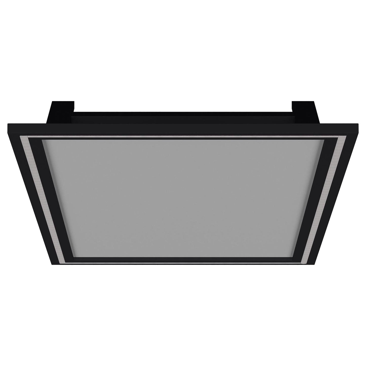 Windrose 28 x 67 Inch Tempered LED Standing Mirror Black