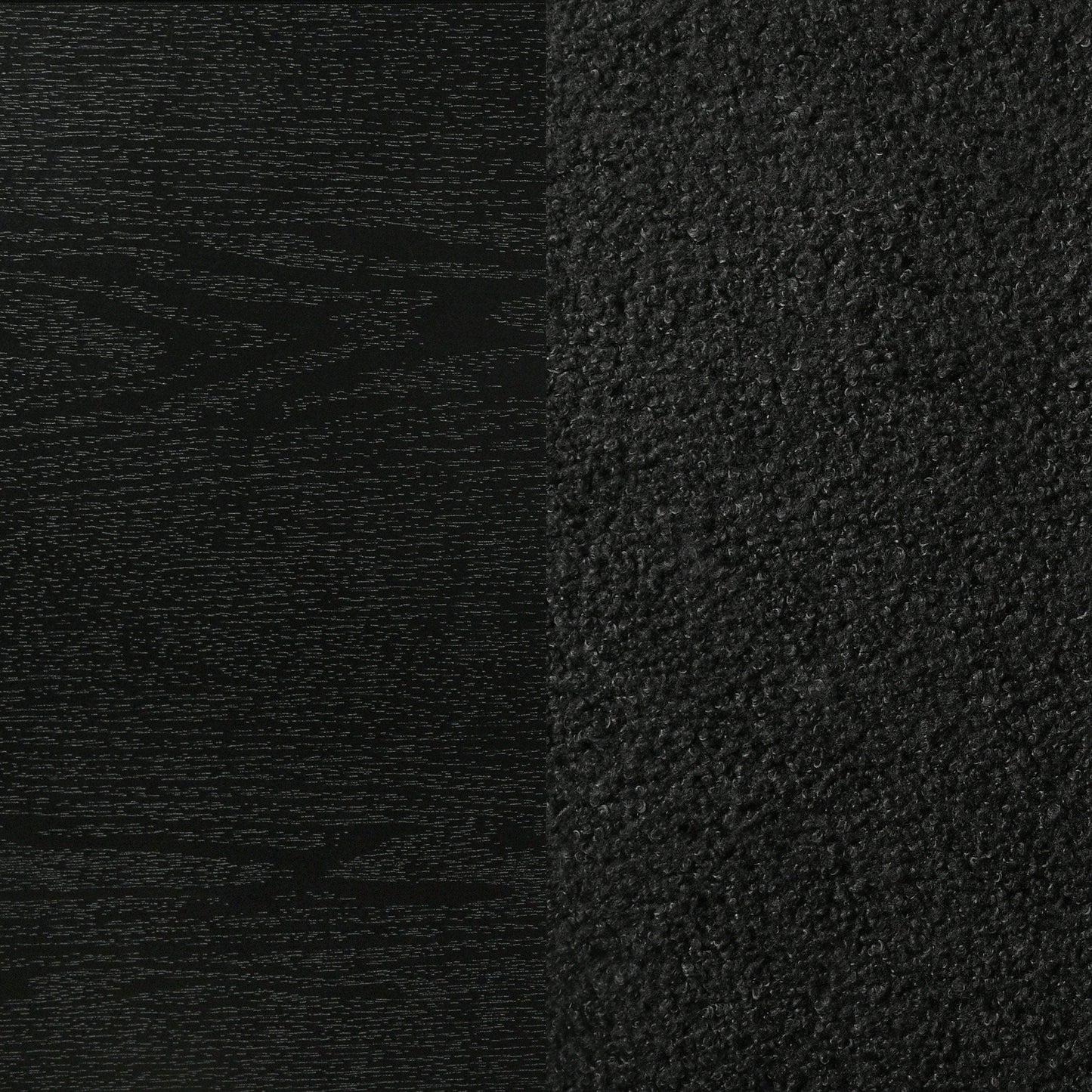 Miranda 54-inch Upholstered Eastern King Panel Bed Black