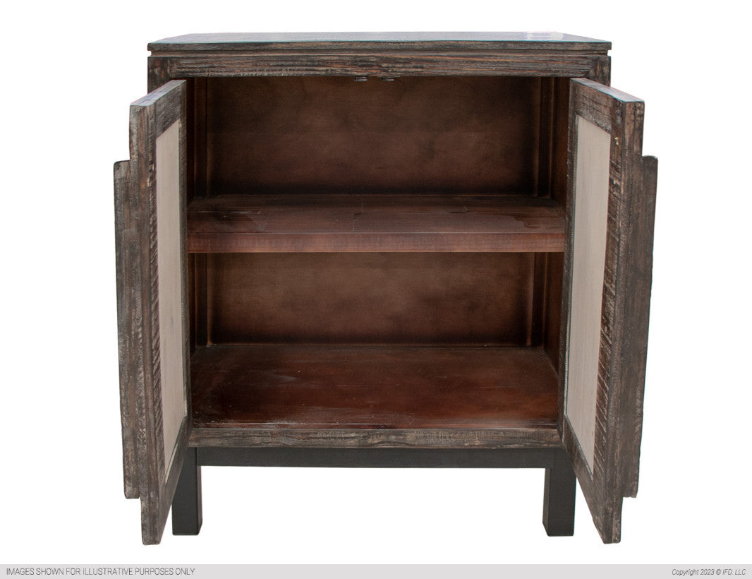 2 Doors, Buffet w/ Brown finish