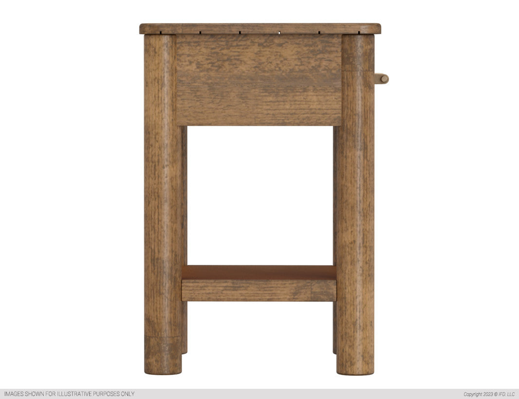 Sofa Table w/ 2 Drawer & 2 Doors