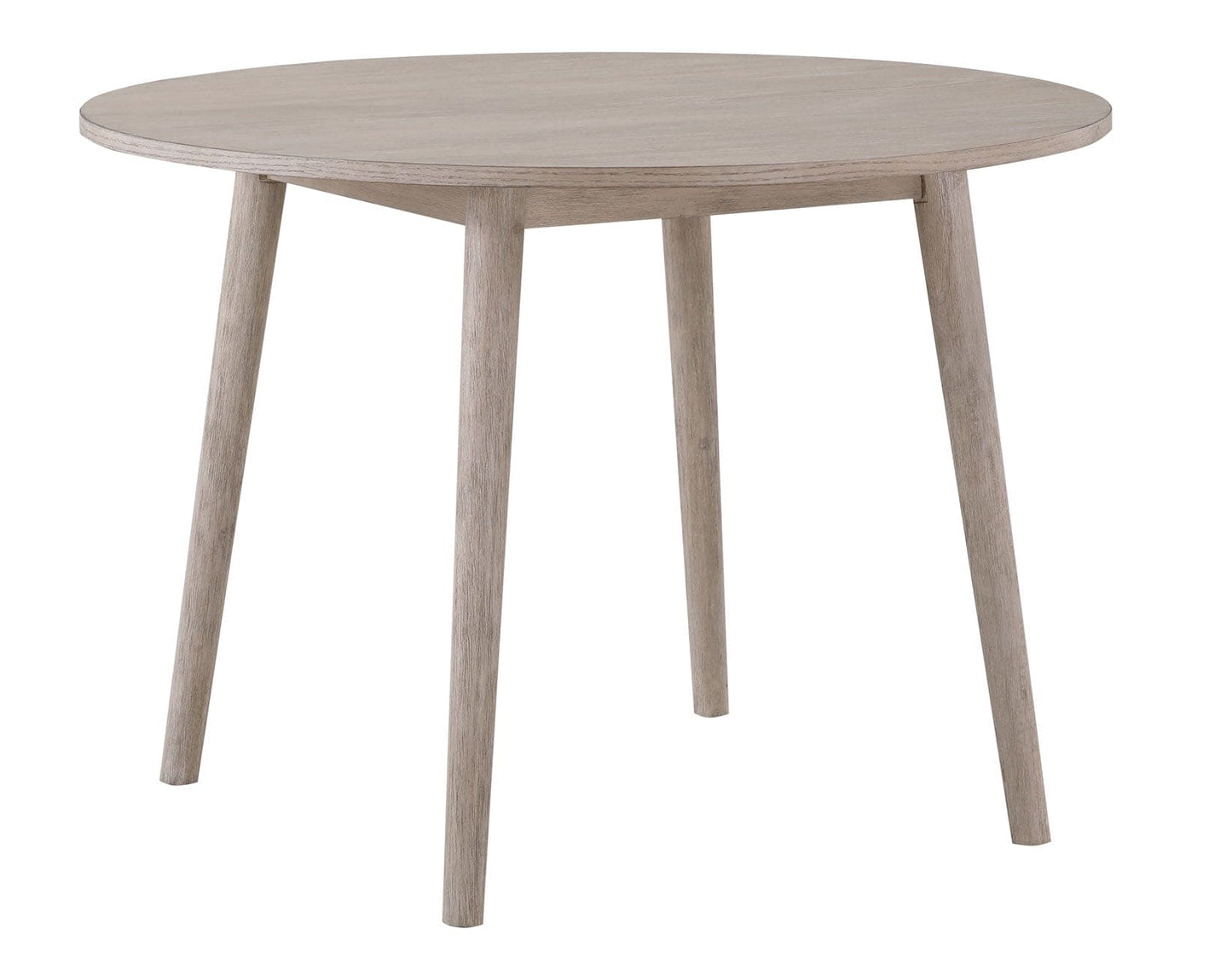 Willow 5 Piece 42-inch Round Dining Set, Tan