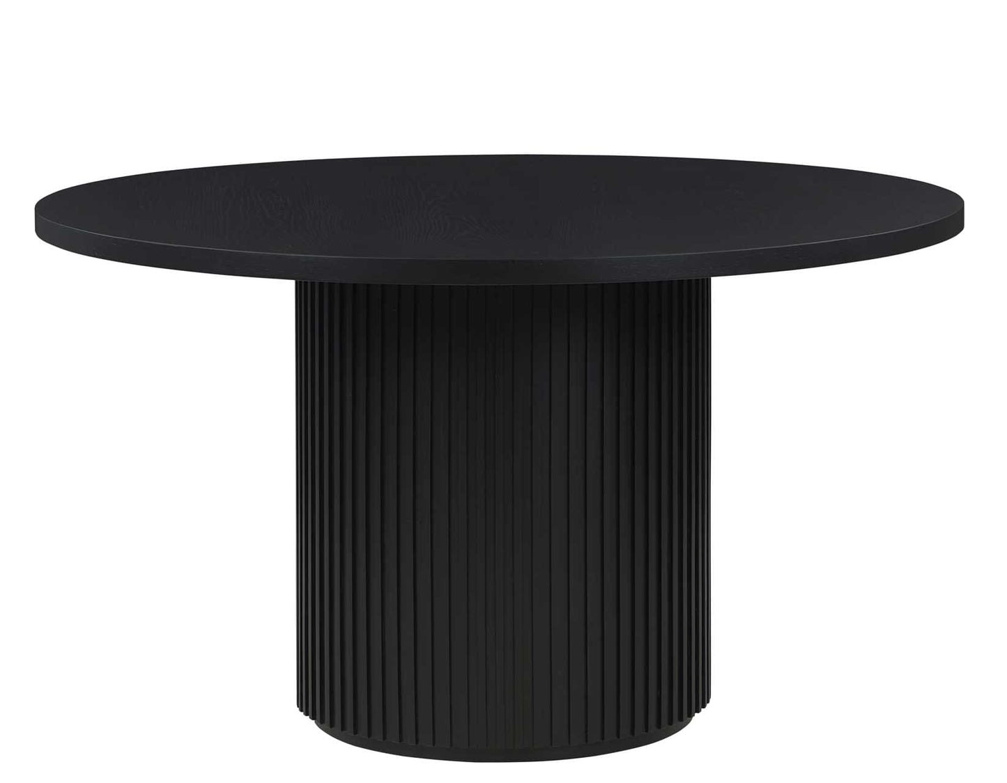 Colvin 5-Piece 52-inch Round Dining Set, Black