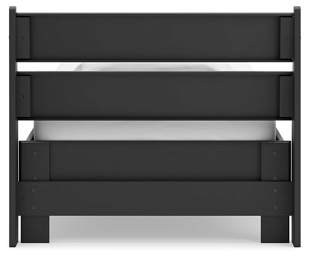 Ashley Express - Socalle Twin Panel Platform Bed with Dresser and Nightstand