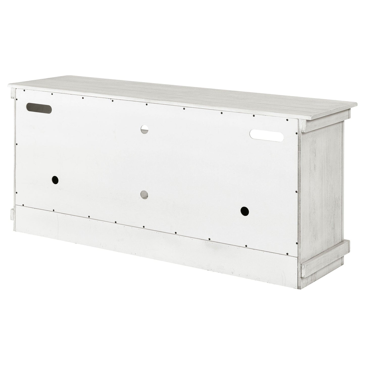 Payne 60-inch TV Stand Media Console Distressed White