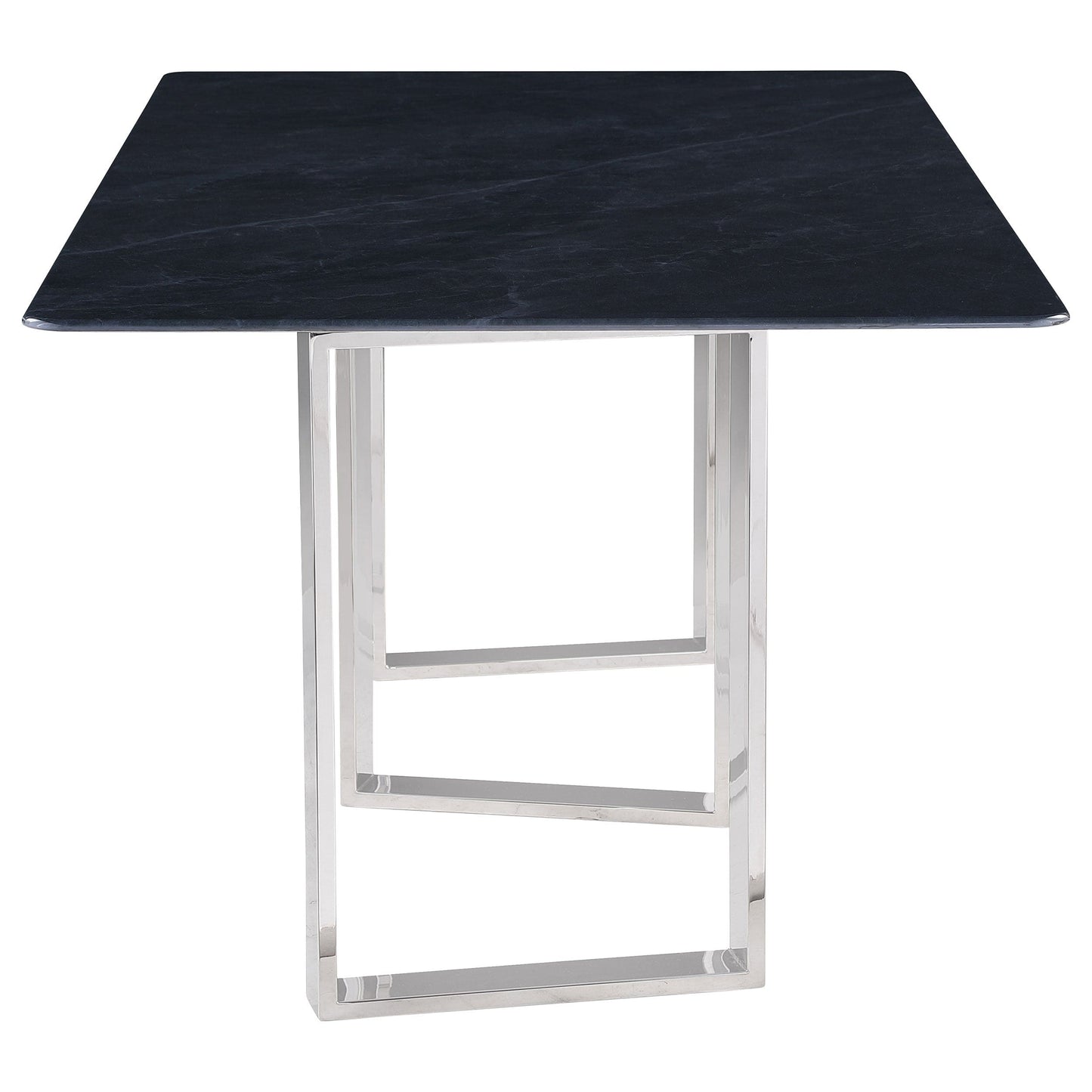 Desden 79-inch Rectangular Sintered Stone Dining Table Grey