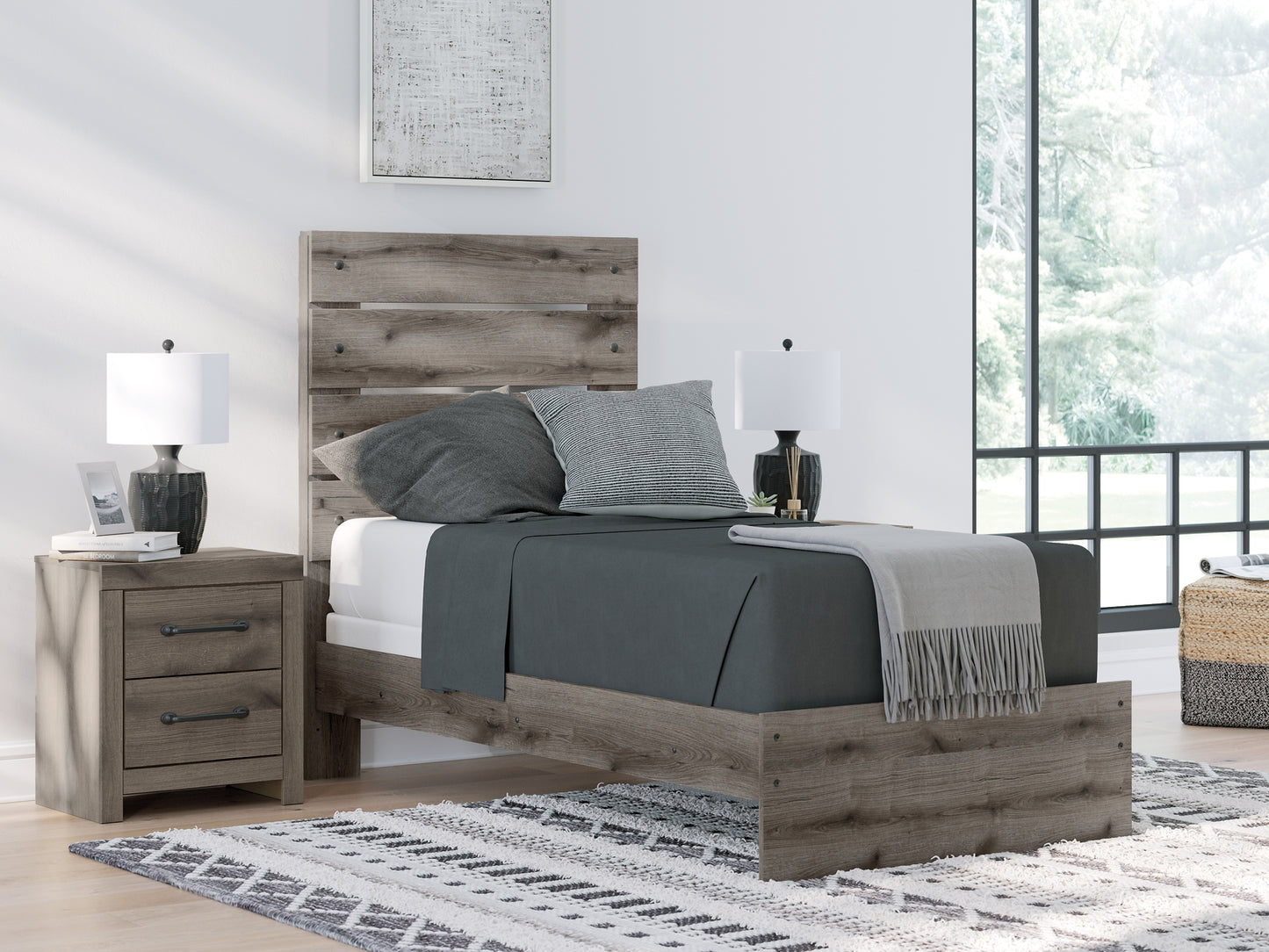 Ashley Express - Graystorm Panel Bed