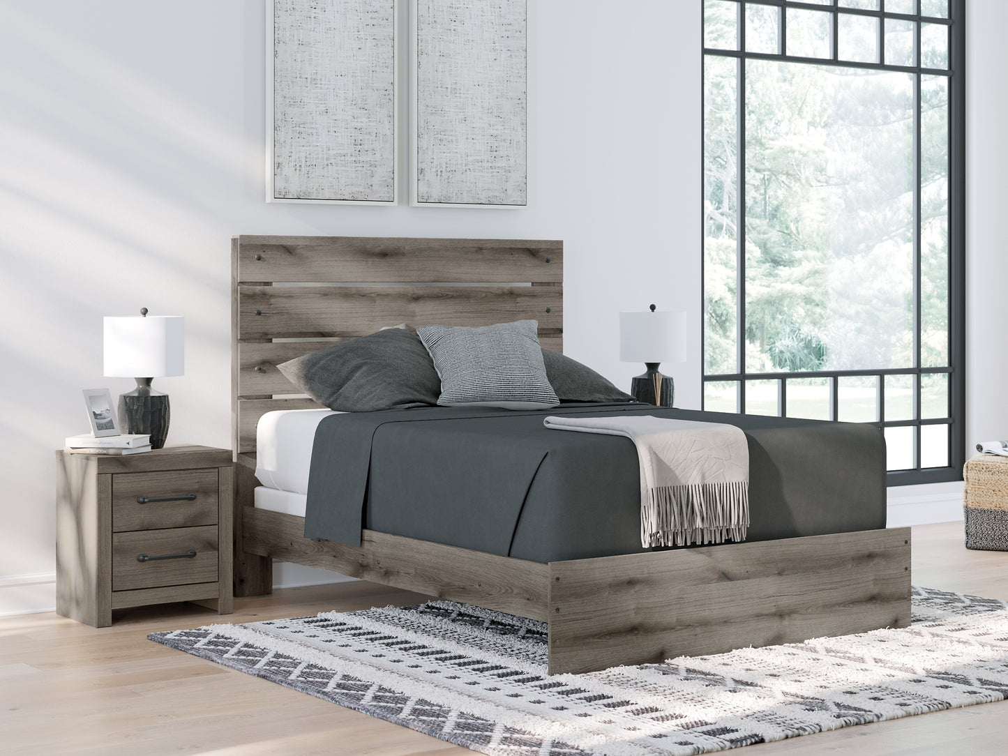 Ashley Express - Graystorm Panel Bed